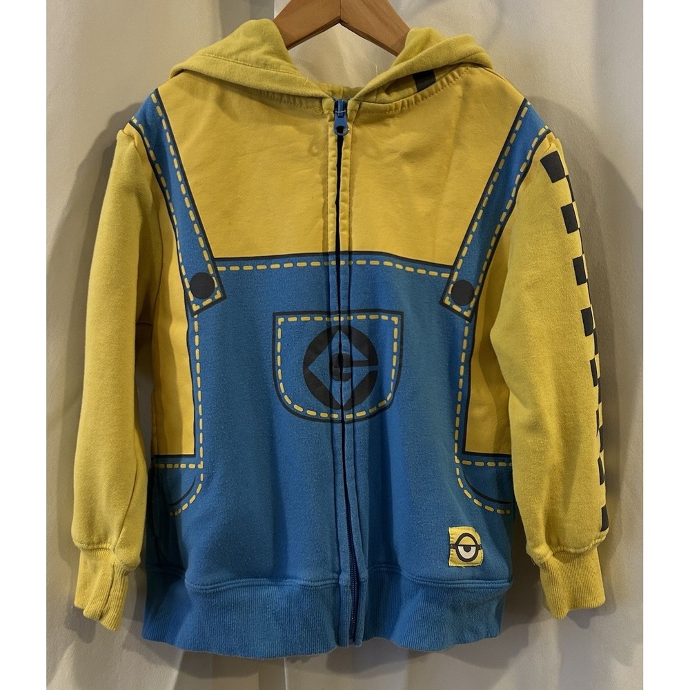 Despicable Me‎ Minion Zip Up Hoodie